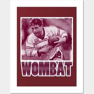 OG FOOTY - Manly Sea Eagles - Graham Eadie - WOMBAT Posters and Art